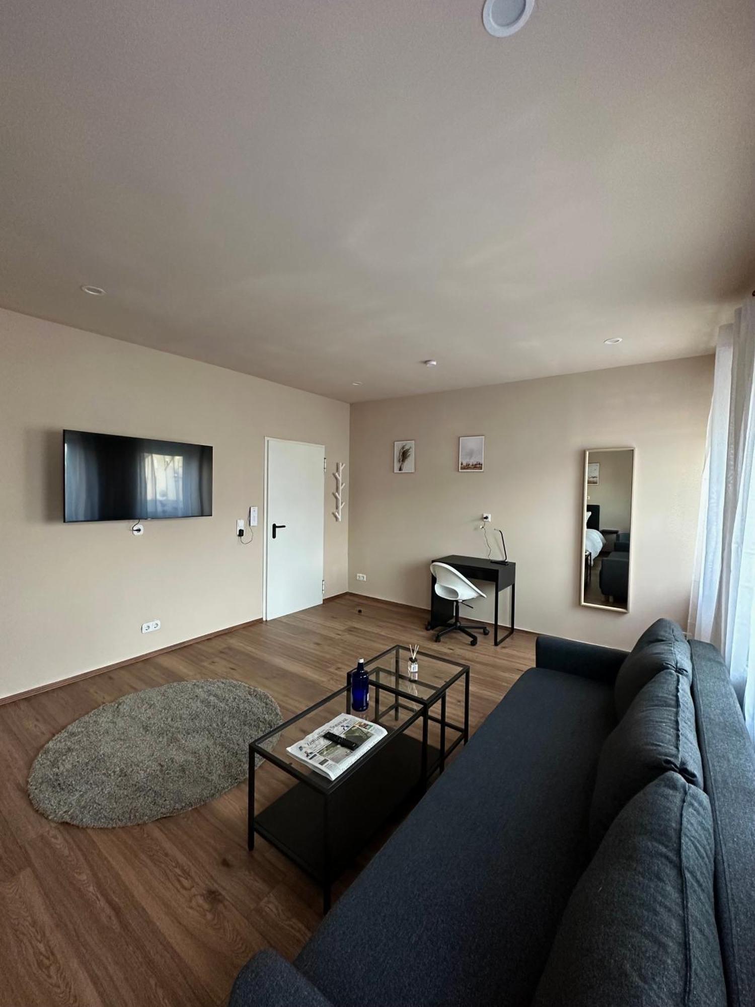 Modernes Apartment Am Dreilaendereck Alsdorf Exterior foto